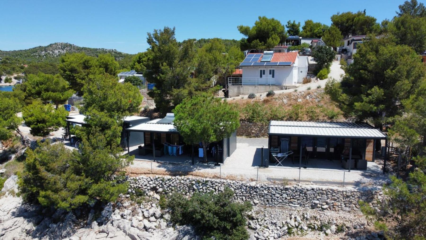 Hipo Camp Mobil Home Arta Pakoštane Eksteriør billede